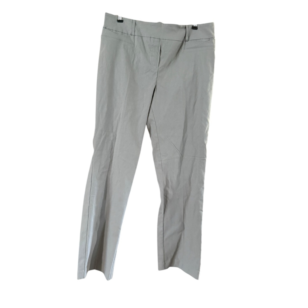 Women's Rekucci Light Grey Boot Cut Pants US 16 - Picture 2 of 14